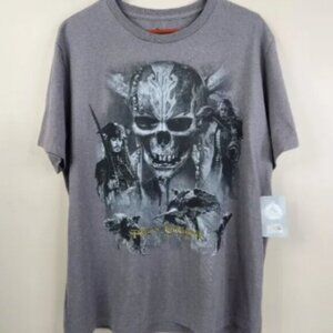 NEW Deadstock Disney Pirates Of The Caribbean Dead Men Tell No Tales SS Tee XL